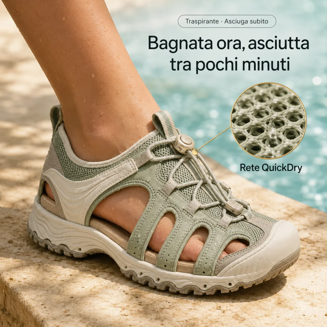 Bagnata ora, asciutta tra pochi minuti — MARIVA AquaGrip 3in1