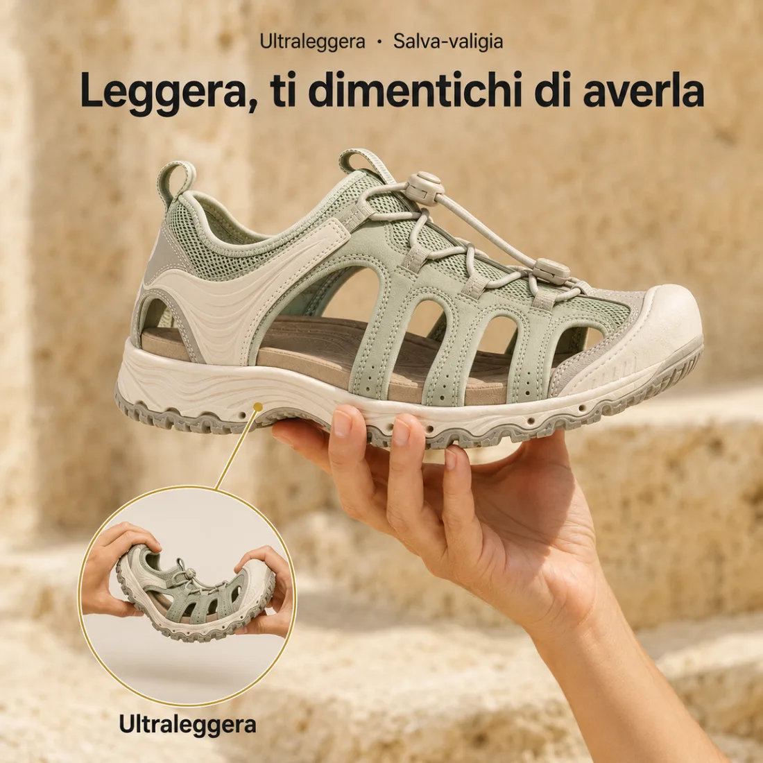 Leggera, ti dimentichi di averla — MARIVA AquaGrip 3in1