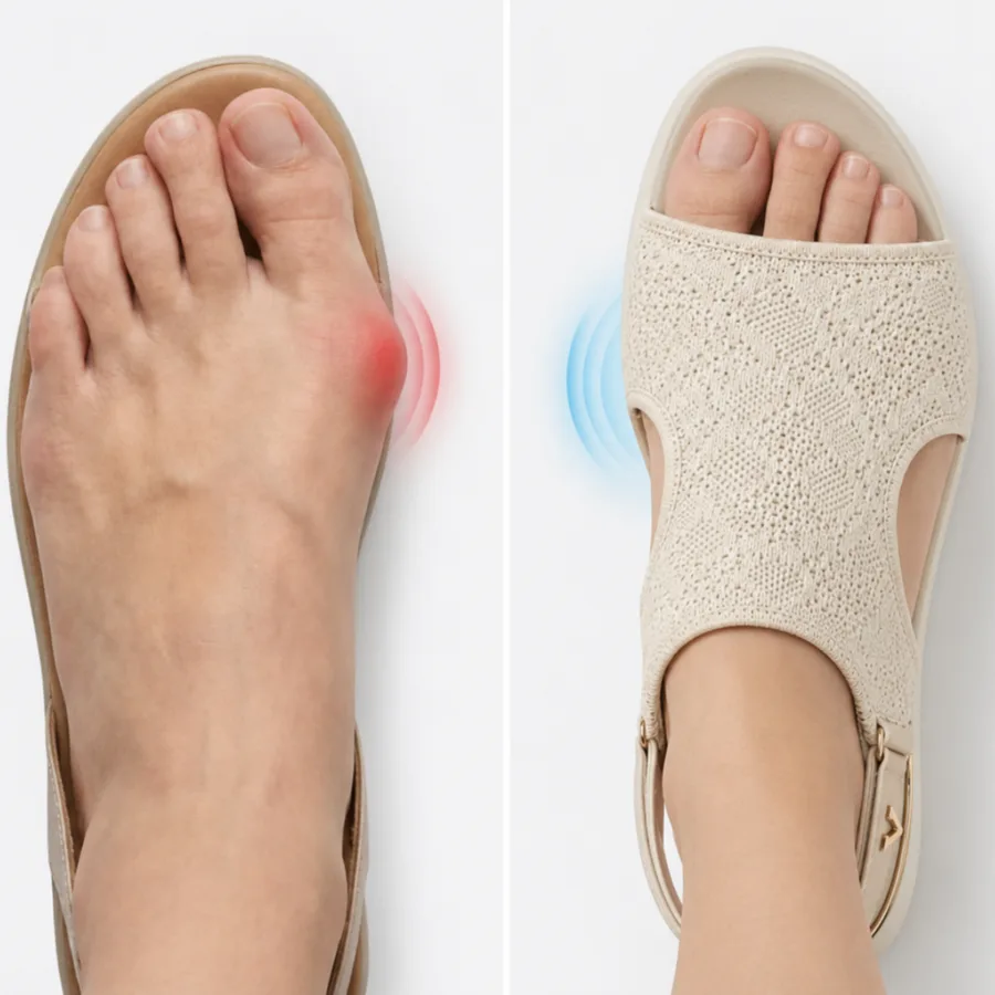 Alluce a suo agio, niente costrizioni — Virelia SockFit